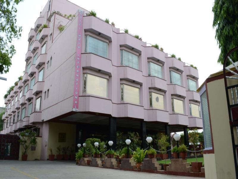 ג'איפור Oyo 18814 Hotel Maya International מראה חיצוני תמונה